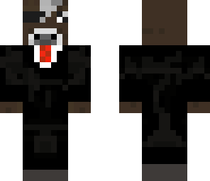 cow in a tuxedo