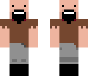 Minecraft Notch Skin Face