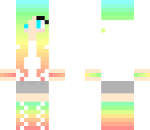 rainbow girl