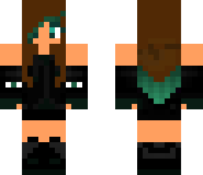 ender girl brunette