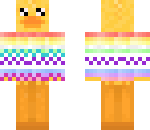 duck with sweater