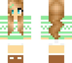 sweater girl with bow