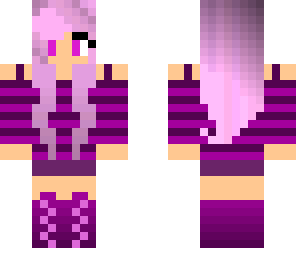 read description purple girl