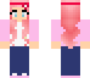 my first skin i made