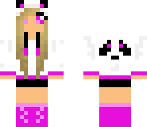 pink panda girl