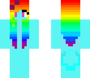 rainbow dash human