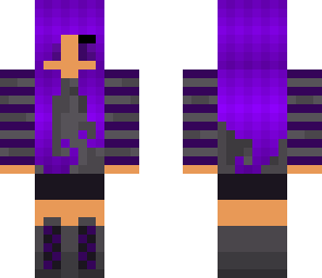 purple creeoy doll