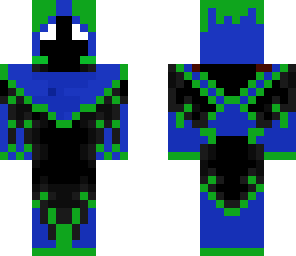 blue and green assasen