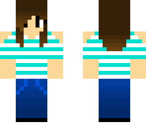 pretty blue girl