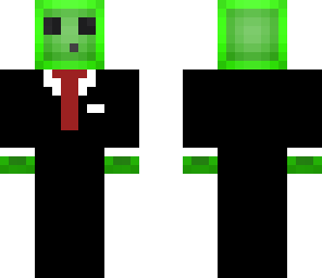 slime in a tuxedo