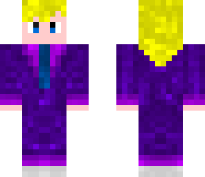 purple suit girl