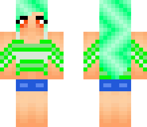 mint hair