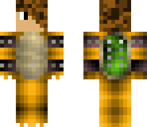 sambo in bowser costume