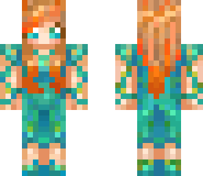 teal girl