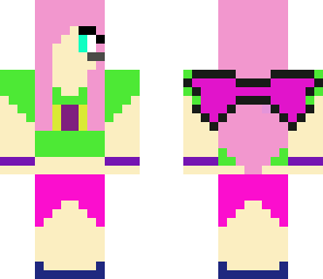 fluttermine expresses herself