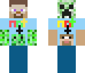 creeper or steve