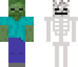 zombie or skeleton