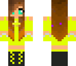 yellow sky girl
