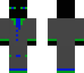 endermen in a suit