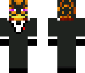 enderman in a tuxedo