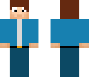 random blue hoodie guy