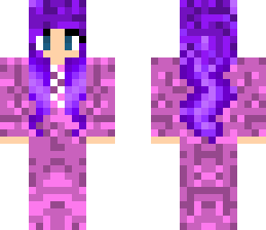 purple hair onesie
