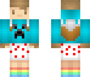 my new skin blue