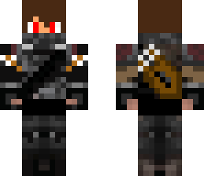 hunter with red eyes