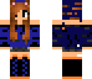 blue tiger girl