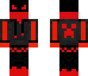 red and black demon