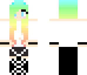 rainbow girl