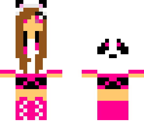 pink panda girl