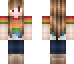 rainbow girl