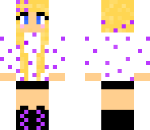 purple hoodie girl