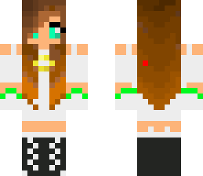 white sky girl