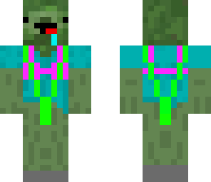 derpy borat with a pink bra zombie
