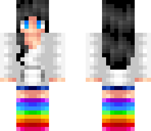rainbow girl