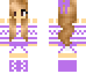 purple sweater