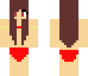 red bikinni girl