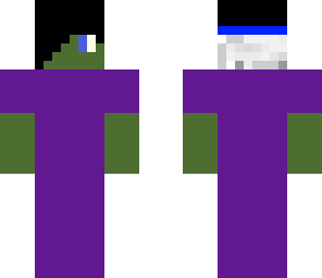 purple cool skin