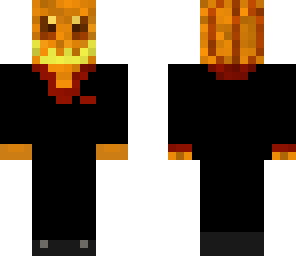 jack o lantern monster with black suit