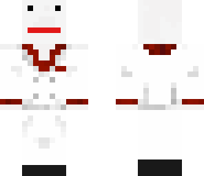 white slimey man with tux