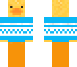 ducks in sweaters 