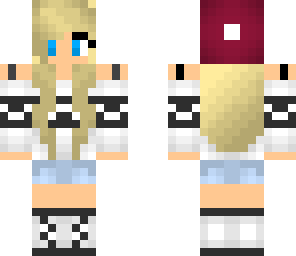 sweater girl blonde hair