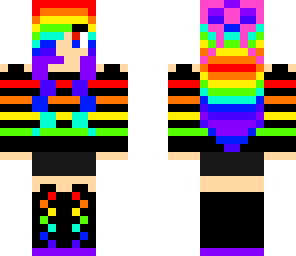 rainbow party girl