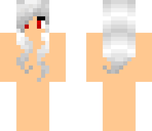 white hair skin base