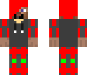 red teenager skin