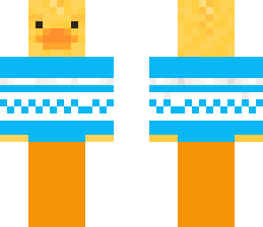 ducks in sweaters 