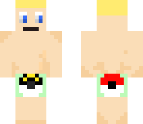 pkmn trainer in swimsuit