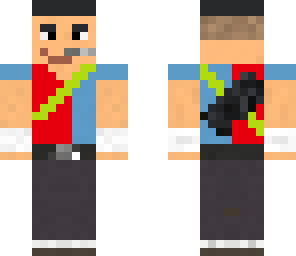tf2 scout red and blue